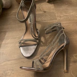 Steve Madden rhinestone heels